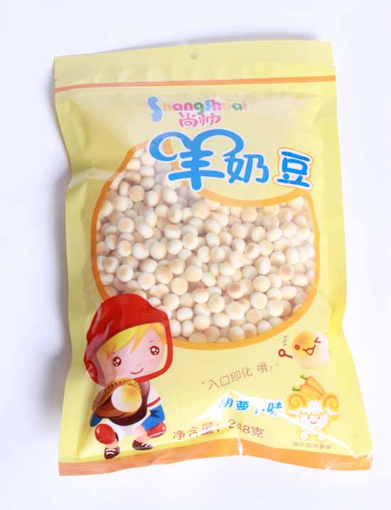       尚帥羊奶豆黃色
