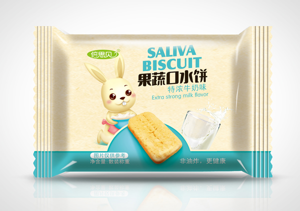   倍思貝特濃牛奶味果蔬口水餅