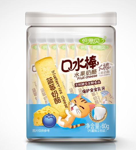   倍思貝藍(lán)莓奶酪口水棒