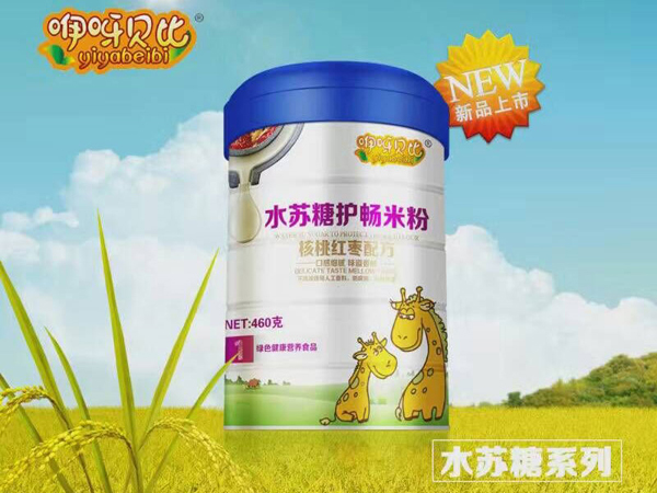   咿呀貝比核桃紅棗配方水蘇糖護腸米粉1段