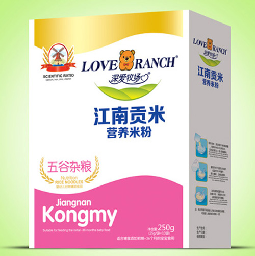  深愛牧場五谷雜糧江南貢米米粉盒裝