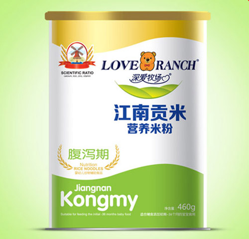  深愛牧場腹瀉期江南貢米米粉紙聽