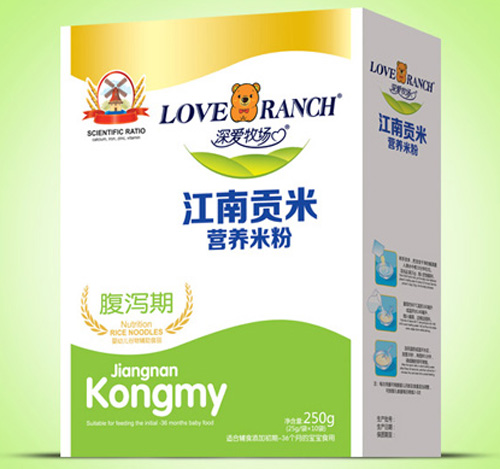  深愛牧場腹瀉期江南貢米米粉盒裝