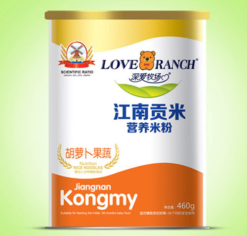  深愛牧場胡蘿卜果蔬江南貢米米粉紙聽