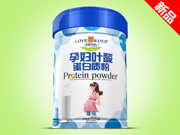   深愛牧場金裝蛋白質粉鐵聽-孕婦葉酸