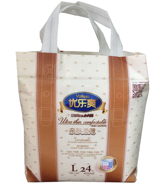 優(yōu)樂(lè)爽親膚柔薄隨心動(dòng)?jì)雰盒?nèi)褲L24片