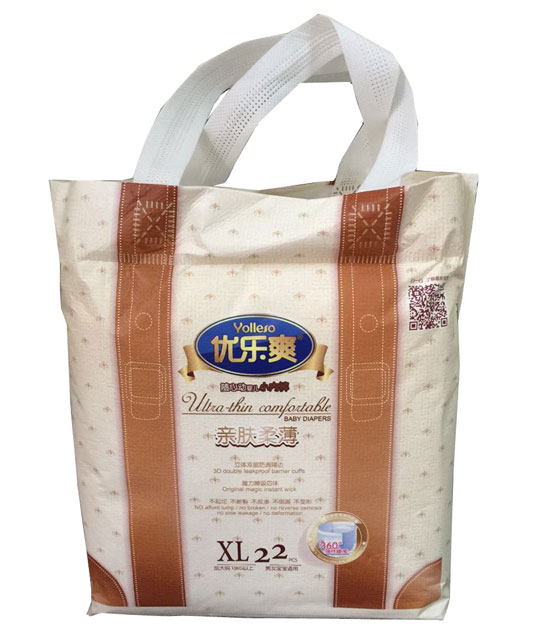  優(yōu)樂(lè)爽親膚柔薄隨心動(dòng)?jì)雰盒?nèi)褲XL22片