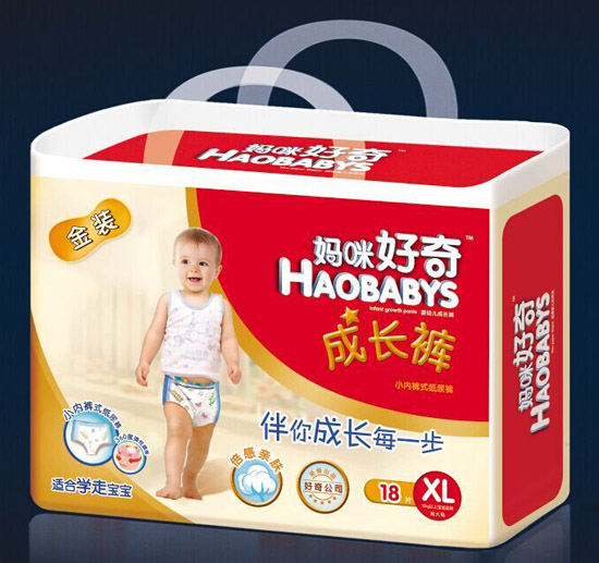  媽咪好奇成長褲XL碼18片