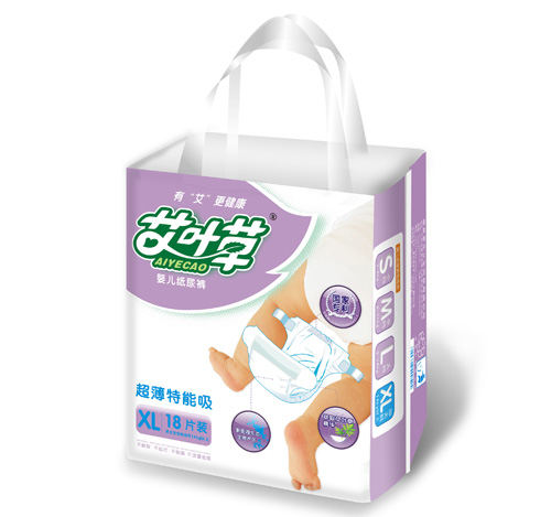    艾葉草超薄特能吸紙尿褲XL18片裝