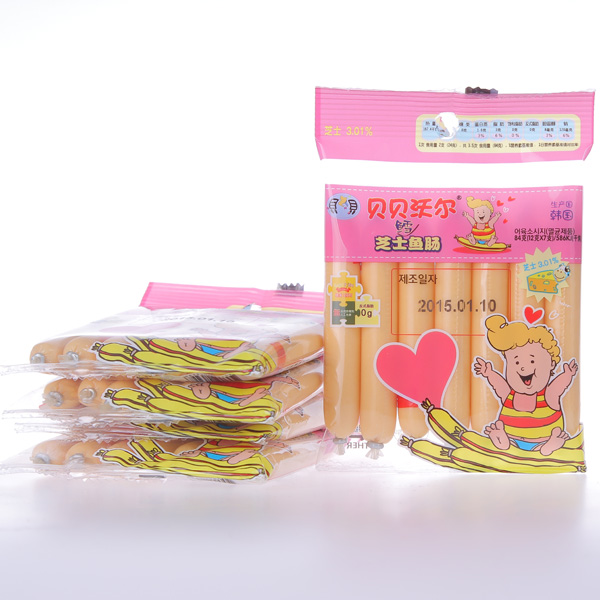   貝貝沃爾芝士鱈魚腸黃腸