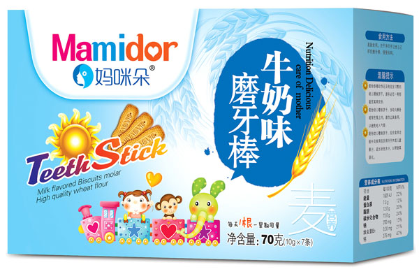 媽咪朵牛奶味磨牙棒