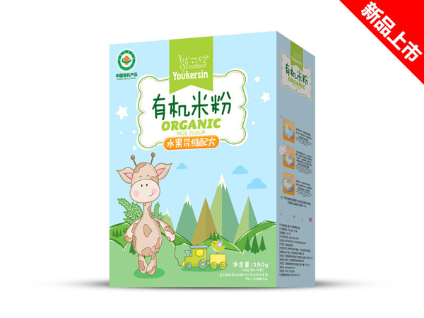    優(yōu)可欣水果多維有機(jī)米粉盒裝