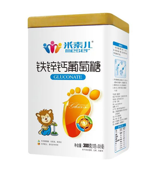   米素兒鐵鋅鈣葡萄糖