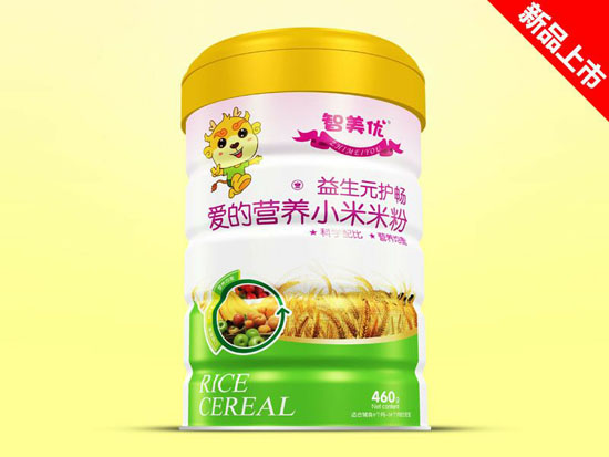   智美優(yōu)愛(ài)的營(yíng)養(yǎng)益生元護(hù)暢小米米粉