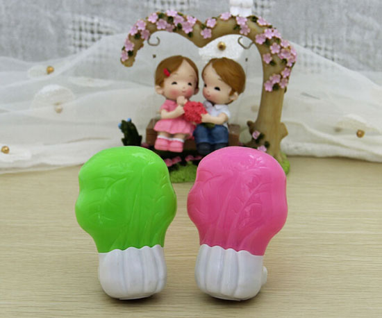  柯麗雅香薰白菜插電開關(guān)小夜燈