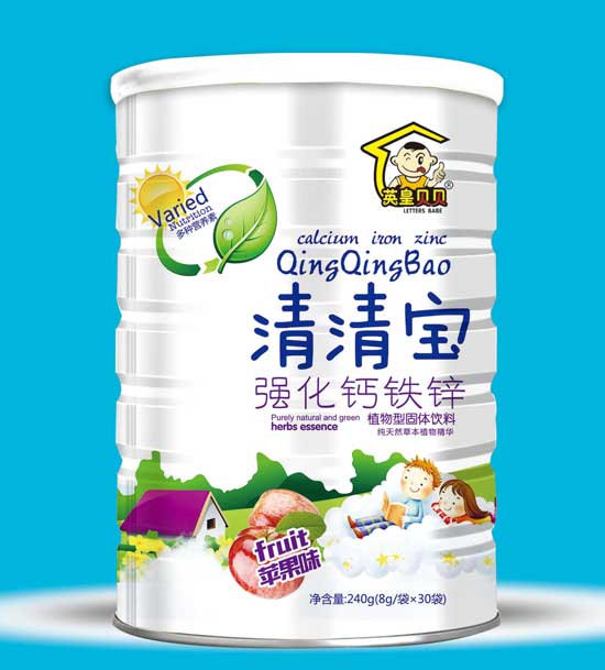   英皇貝貝強(qiáng)化鈣鐵鋅清清寶 