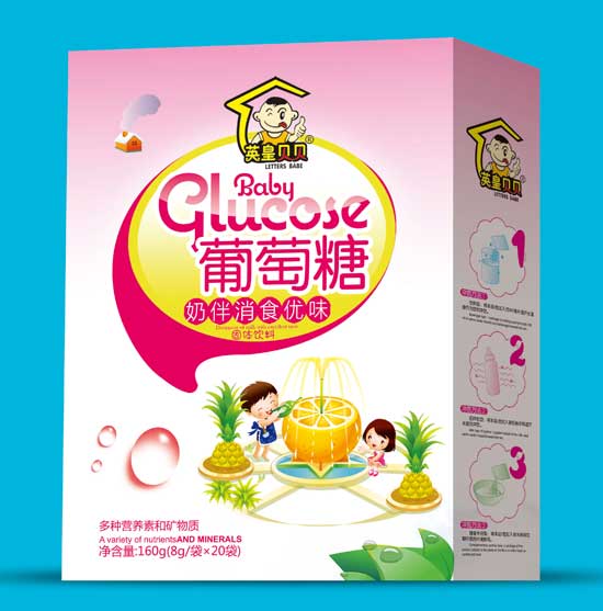   英皇貝貝奶伴消食優(yōu)味葡萄糖（盒）