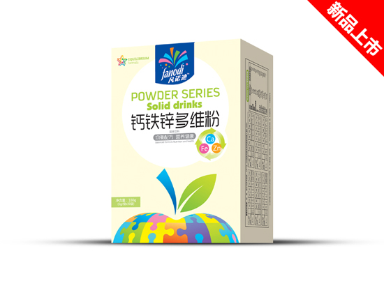   凡諾迪鈣鐵鋅多維粉豎版
