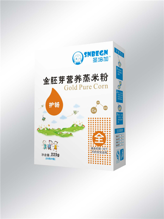    圣培加金胚芽營養(yǎng)蒸米粉護(hù)暢配方盒裝