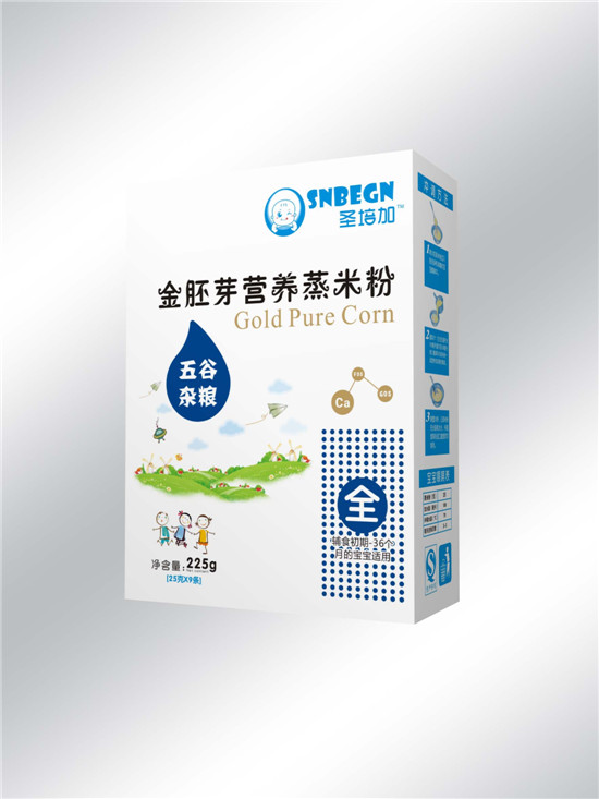    圣培加金胚芽營養(yǎng)蒸米粉五谷雜糧配方盒裝