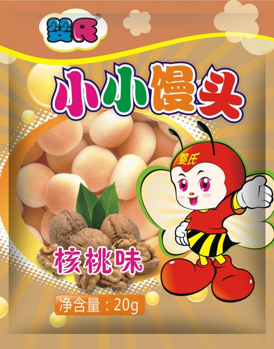    嬰氏核桃味小小饅頭