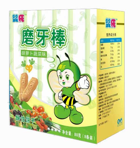   嬰氏胡蘿卜蔬菜味磨牙棒
