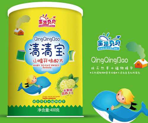  金頂貝貝山楂開胃清清寶