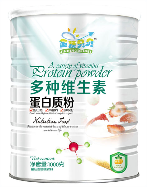  金頂貝貝多種維生素蛋白質(zhì)粉聽裝