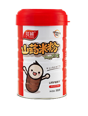  阿穎淮山雞肉蔬菜米粉罐裝