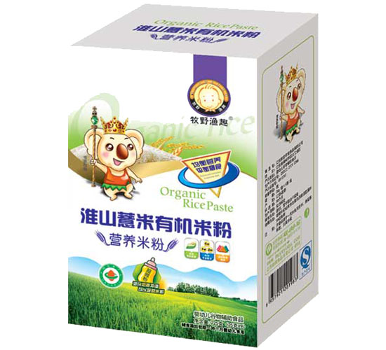   牧野漁趣淮山薏米有機米粉盒裝