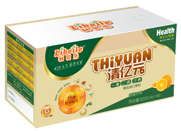   利貝樂(lè)智視營(yíng)養(yǎng)配方清億元盒裝