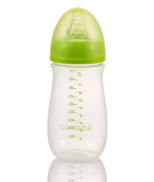  可可萌寬口徑PP奶瓶260ML