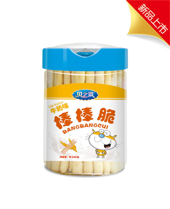   貝之籃牛奶味棒棒脆