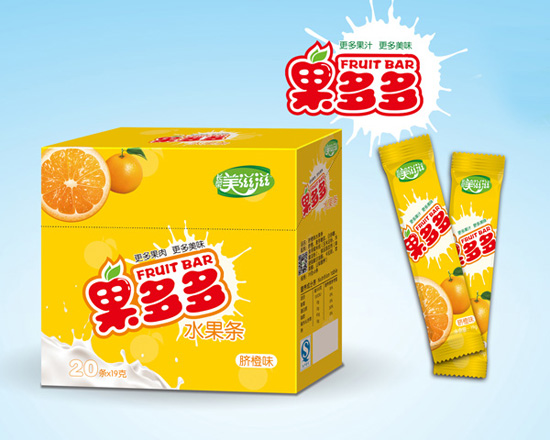   果多多水果條臍橙味