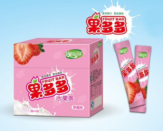 果多多水果條草莓味