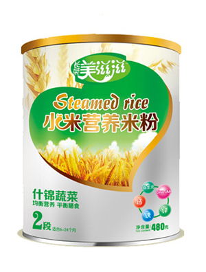   美滋滋什錦蔬菜小米營養(yǎng)米粉