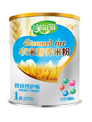   美滋滋鐵鋅鈣護(hù)暢小米營養(yǎng)米粉