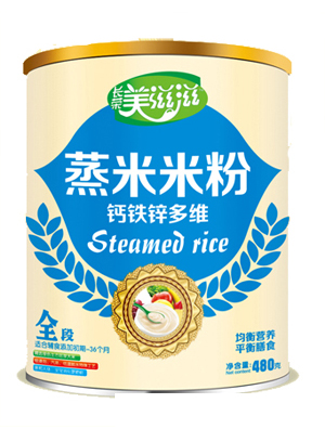   美滋滋鈣鐵鋅多維蒸米粉