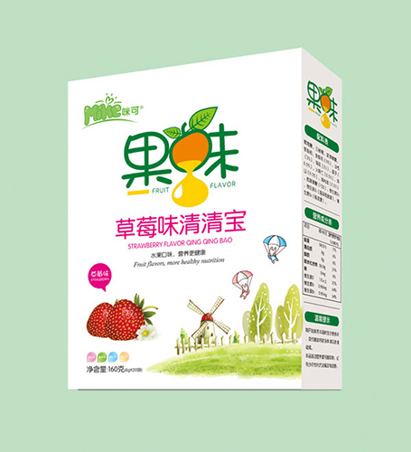 咪可草莓味清清寶（盒）
