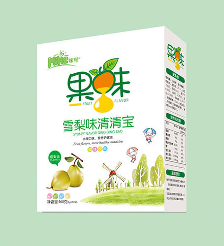   咪可雪梨味清清寶（盒）