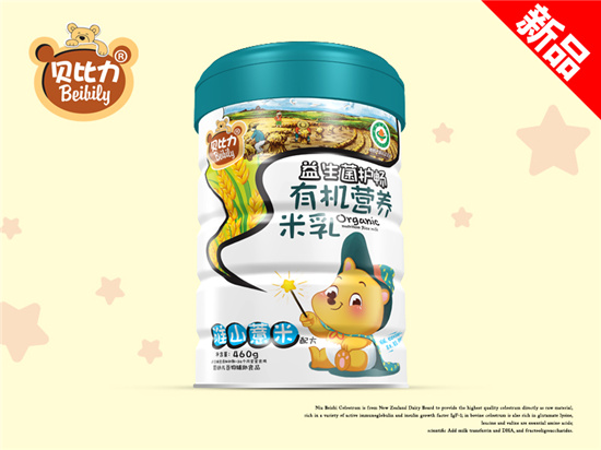  貝比力淮山薏米有機(jī)營(yíng)養(yǎng)米乳聽裝